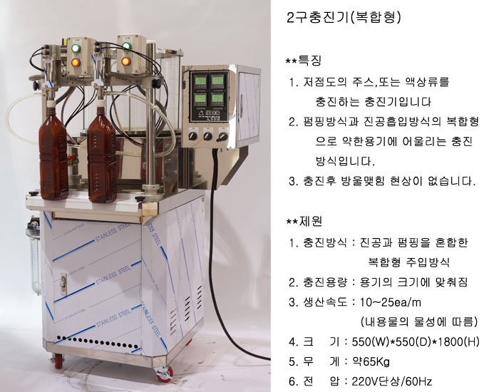 Dual-Head Filling Machine